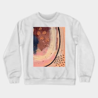 Modern abstract painting, acrylic painting Crewneck Sweatshirt